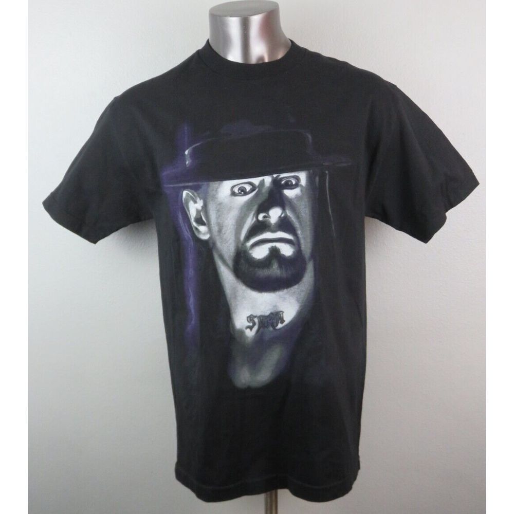 WWE The Undertaker Sara T Shirt Vintage‎ WM 22 Y2K 2002 Graphic Size L Retro